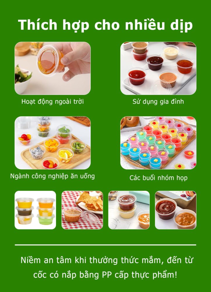 Hộp đựng nước chấm 75ml