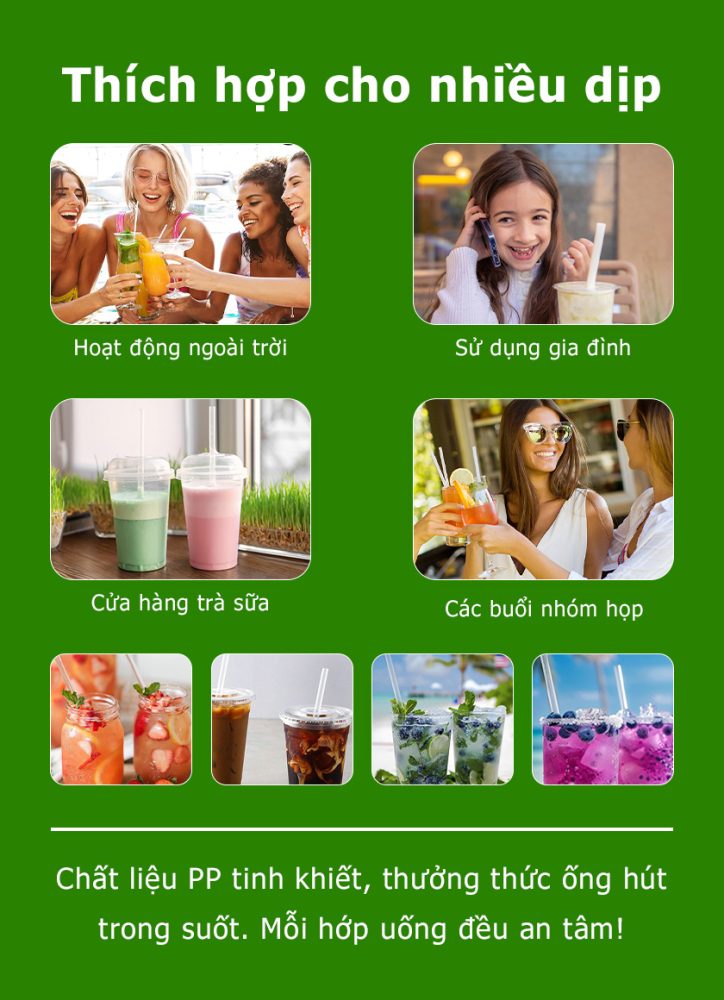 Ống hút đại lý