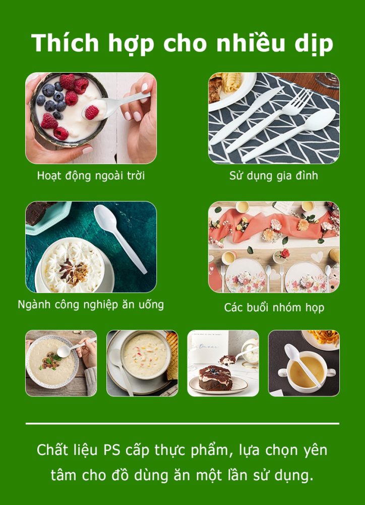 Nhà máy Muỗng dùng một lần