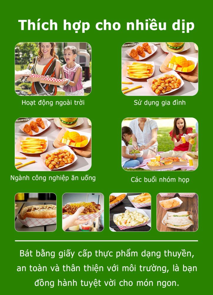 Khay giấy đựng trái cây sấy