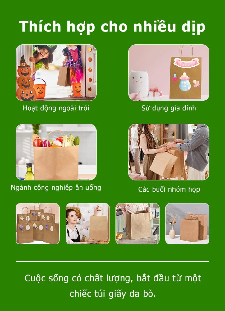 Túi shopping giấy kraft