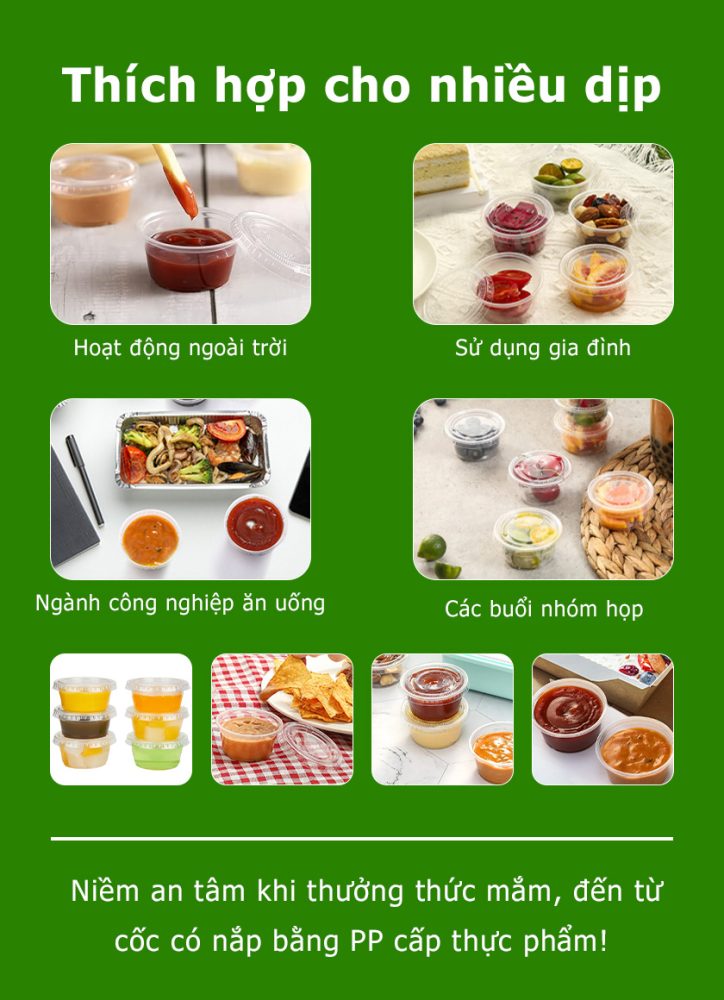 Hộp đựng nước chấm 45ml