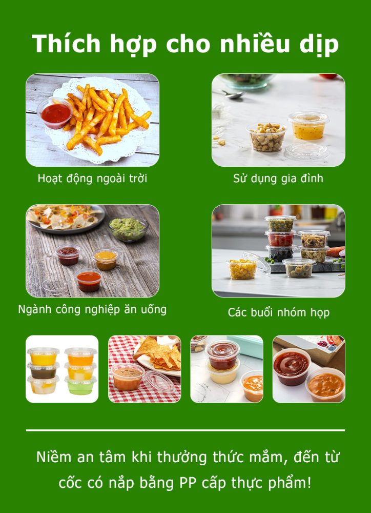 Hộp đựng nước chấm 60ml