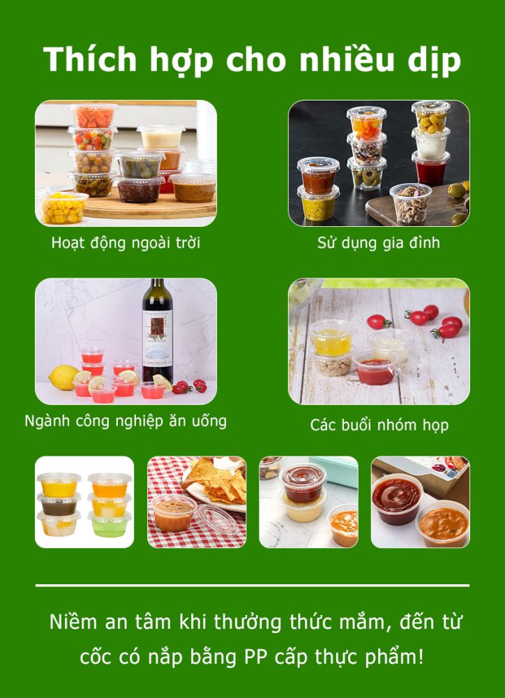 Hộp đựng nước chấm 97ml