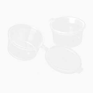 Hộp đựng nước chấm nắp liền nhựa PP