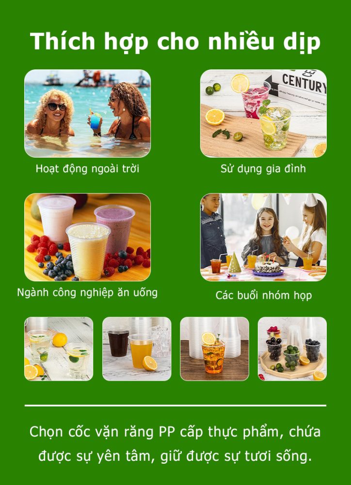 Ly PP an toàn thực phẩm