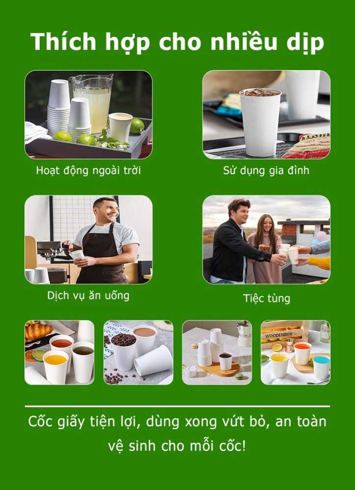 Ly giấy sinh tố đại