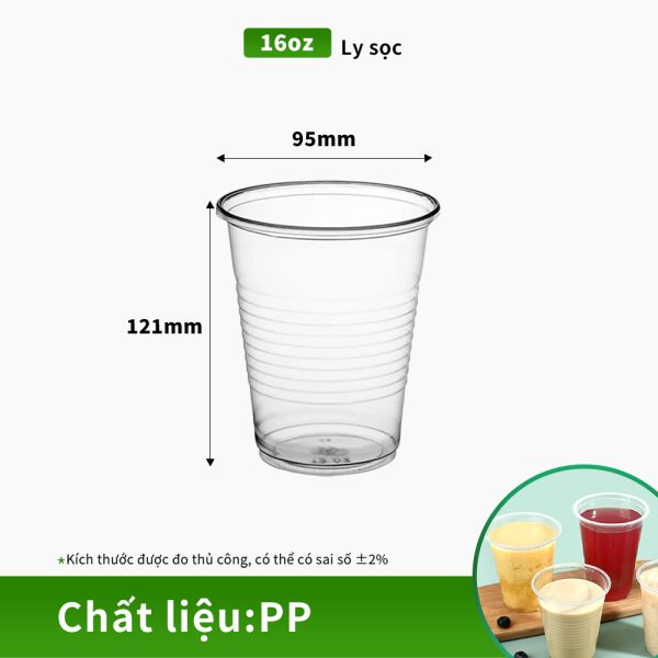 Ly nhựa an toàn cho thực phẩm