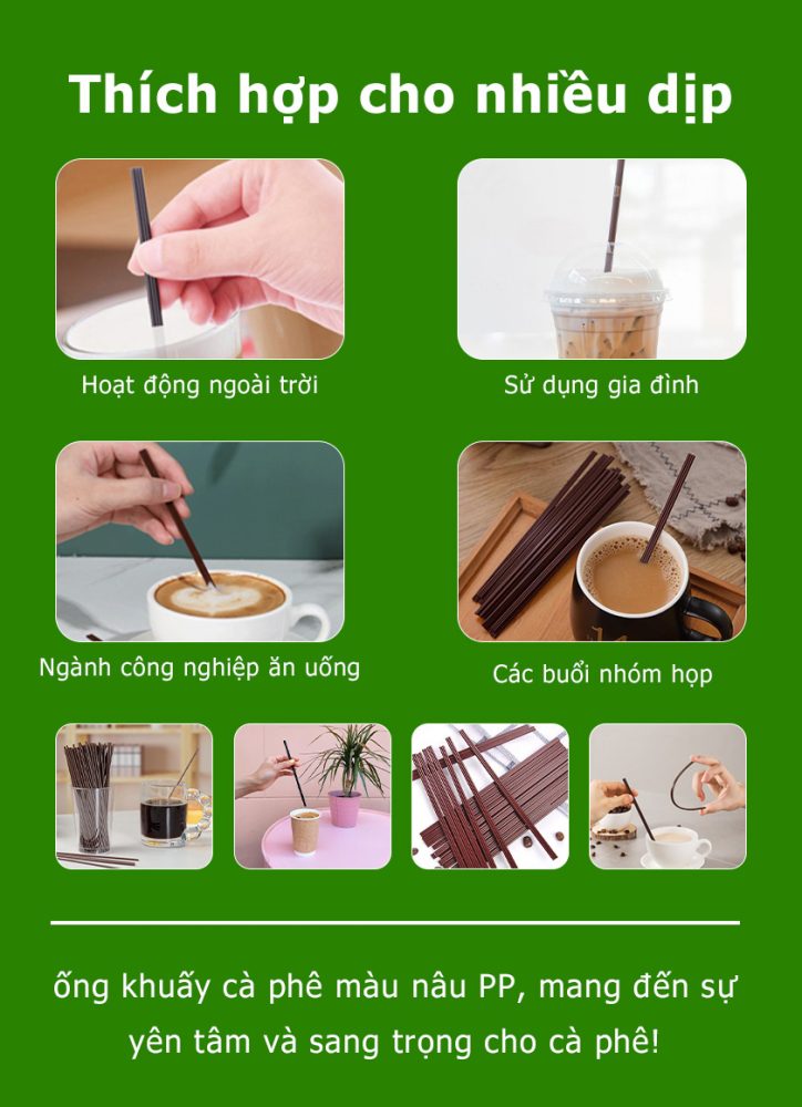 Ống hút đồ uống nóng lạnh