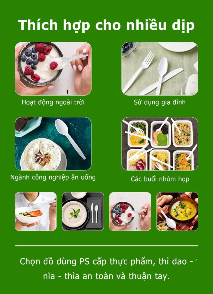 Muỗng PS không gãy