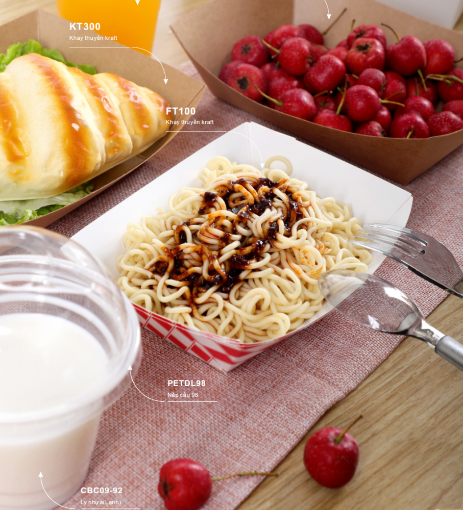 Đựng đồ ăn tiện lợi